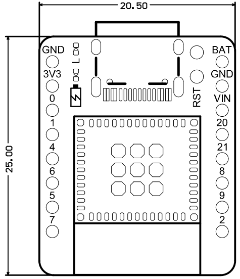 【Beetle ESP32-C3试用】温湿度显示图1
