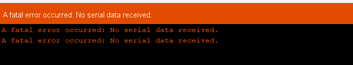 ESP32C3出现 A fatal error occurred: No serial data received.是什么原因图3