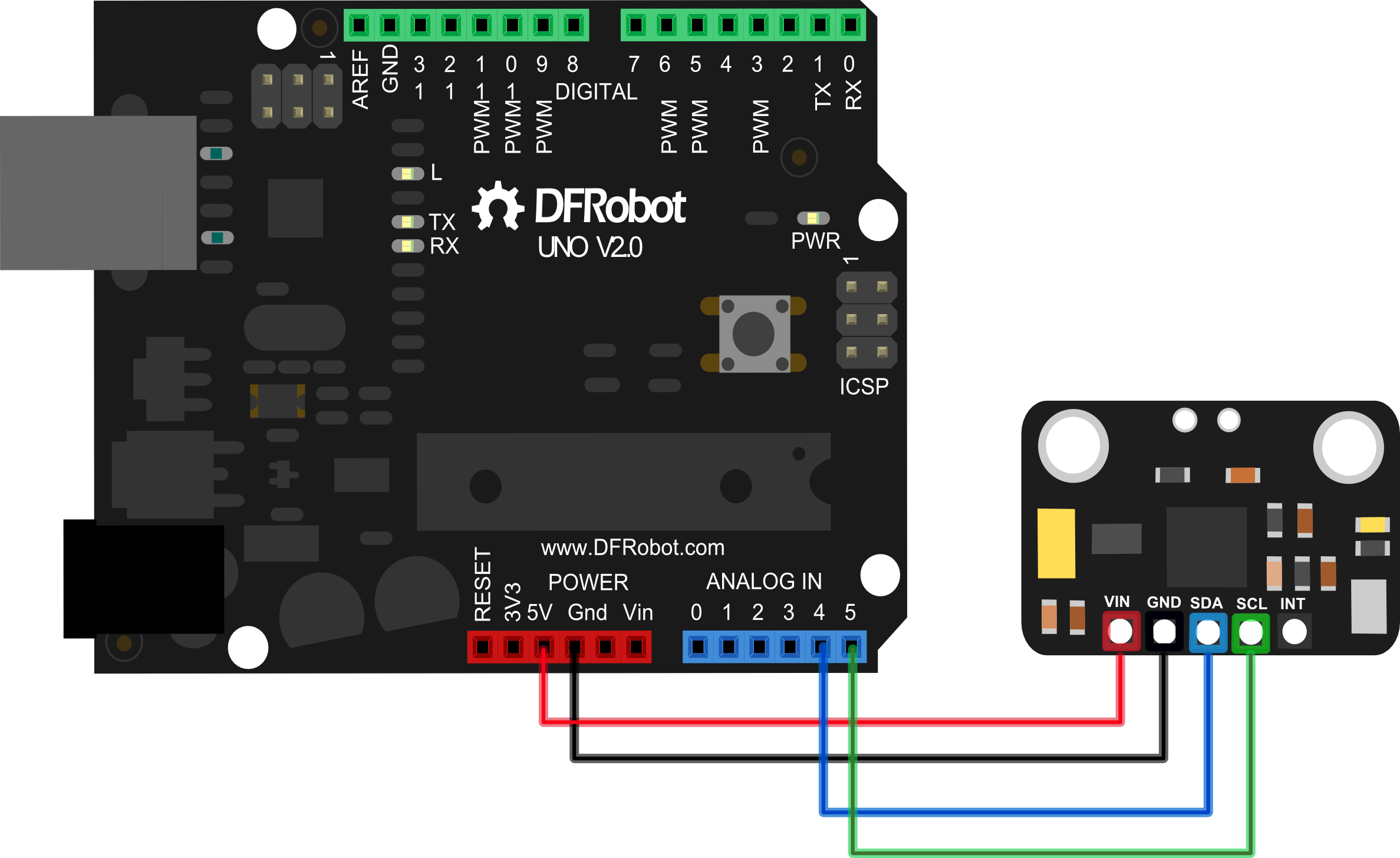 ESP32_C3 连接 MPU6050 获取运动数据图2