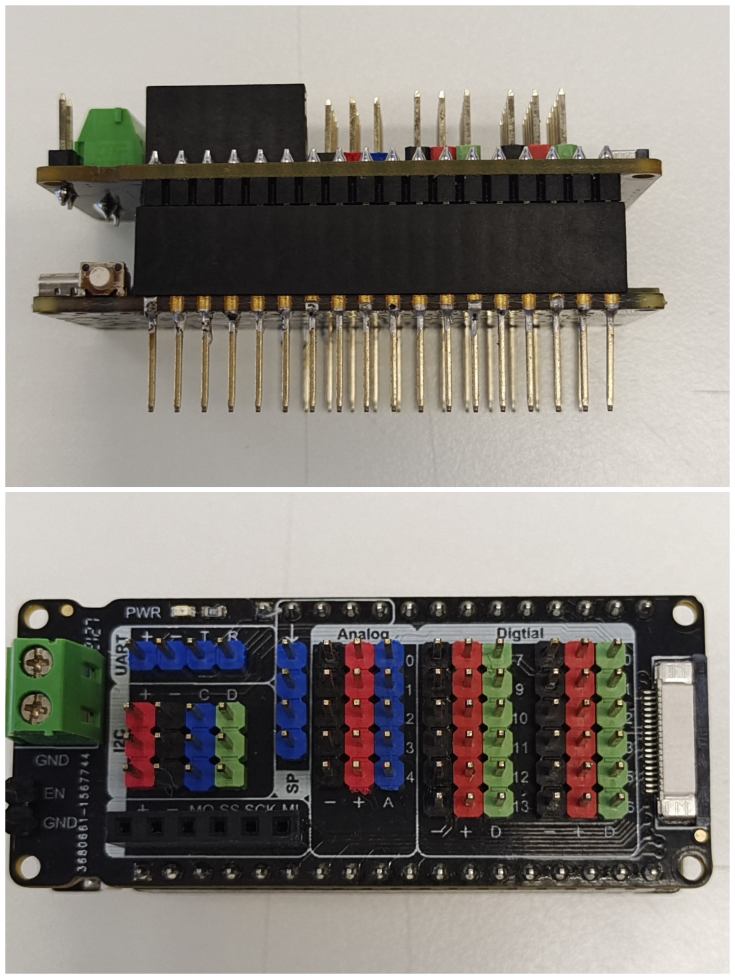 ESP32-E 排针 排母区别 焊接图2