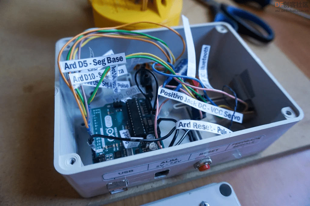 自制一个带触摸屏控制的Arduino机械臂图19
