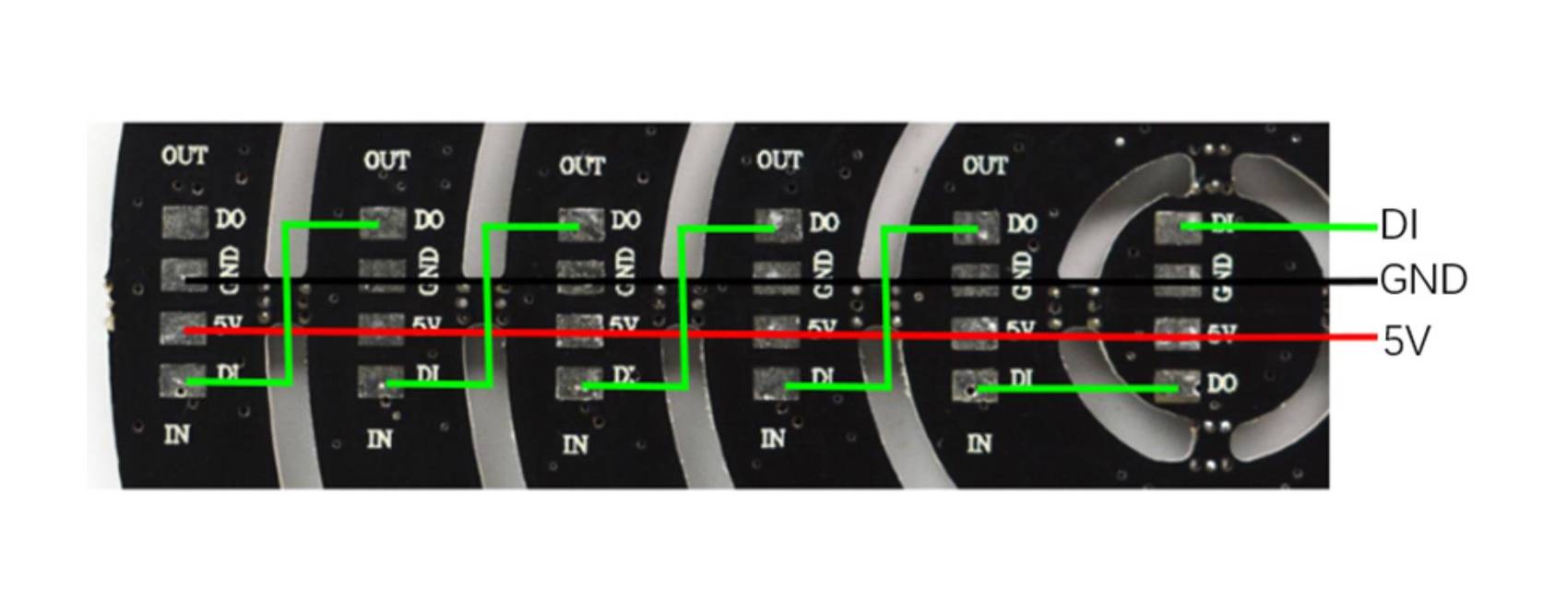 【Arduino】168种传感器系列实验（211）--- WS2812B 环形93灯模块图1