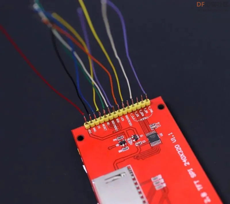 TFT 触控屏 + ESP8266 制造天气时钟图6