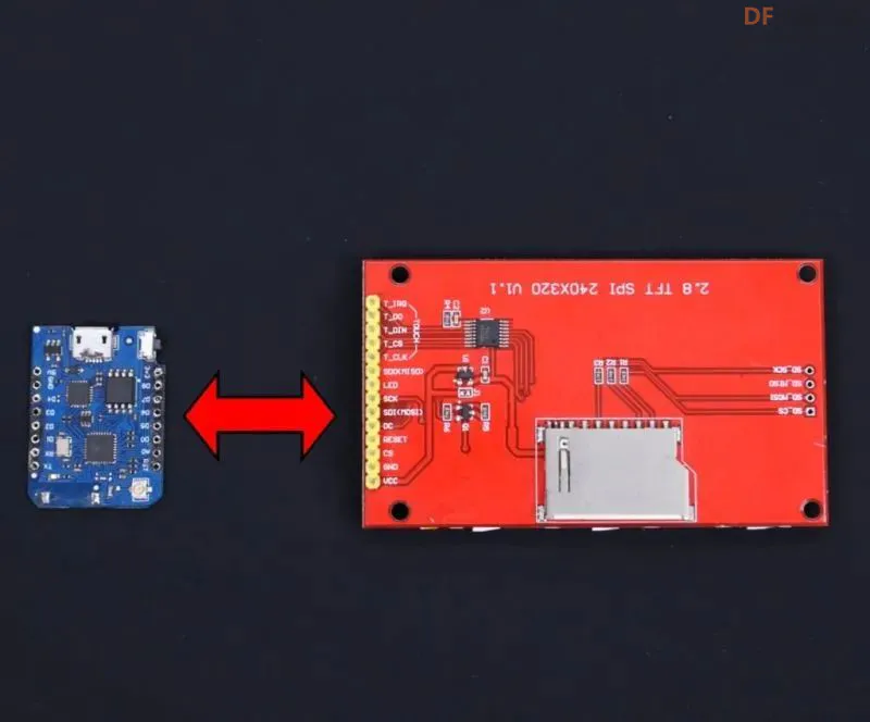 TFT 触控屏 + ESP8266 制造天气时钟图16