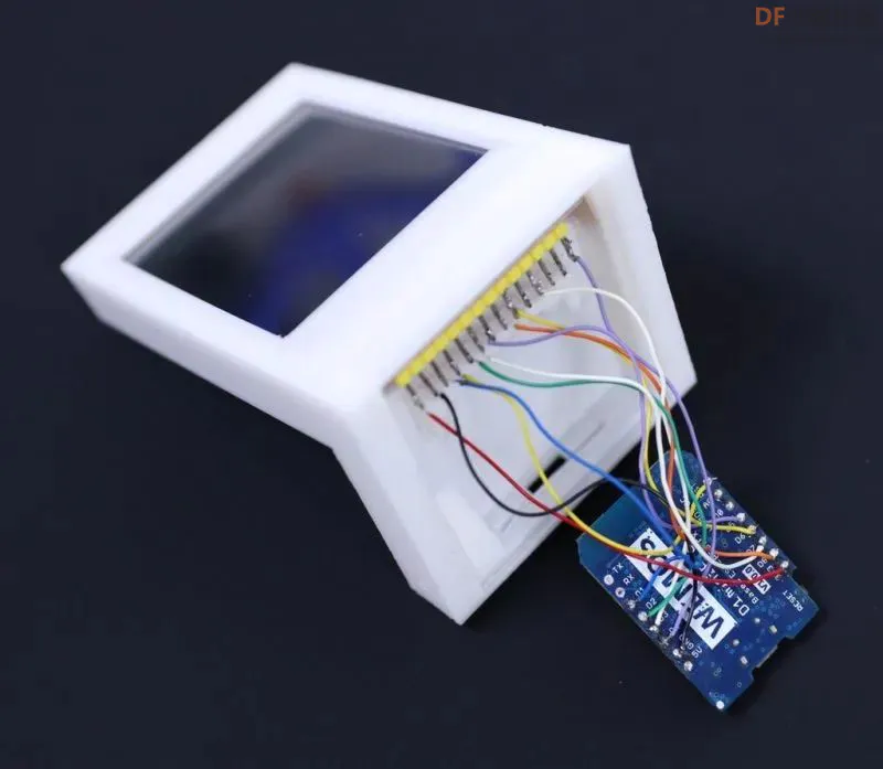 TFT 触控屏 + ESP8266 制造天气时钟图18
