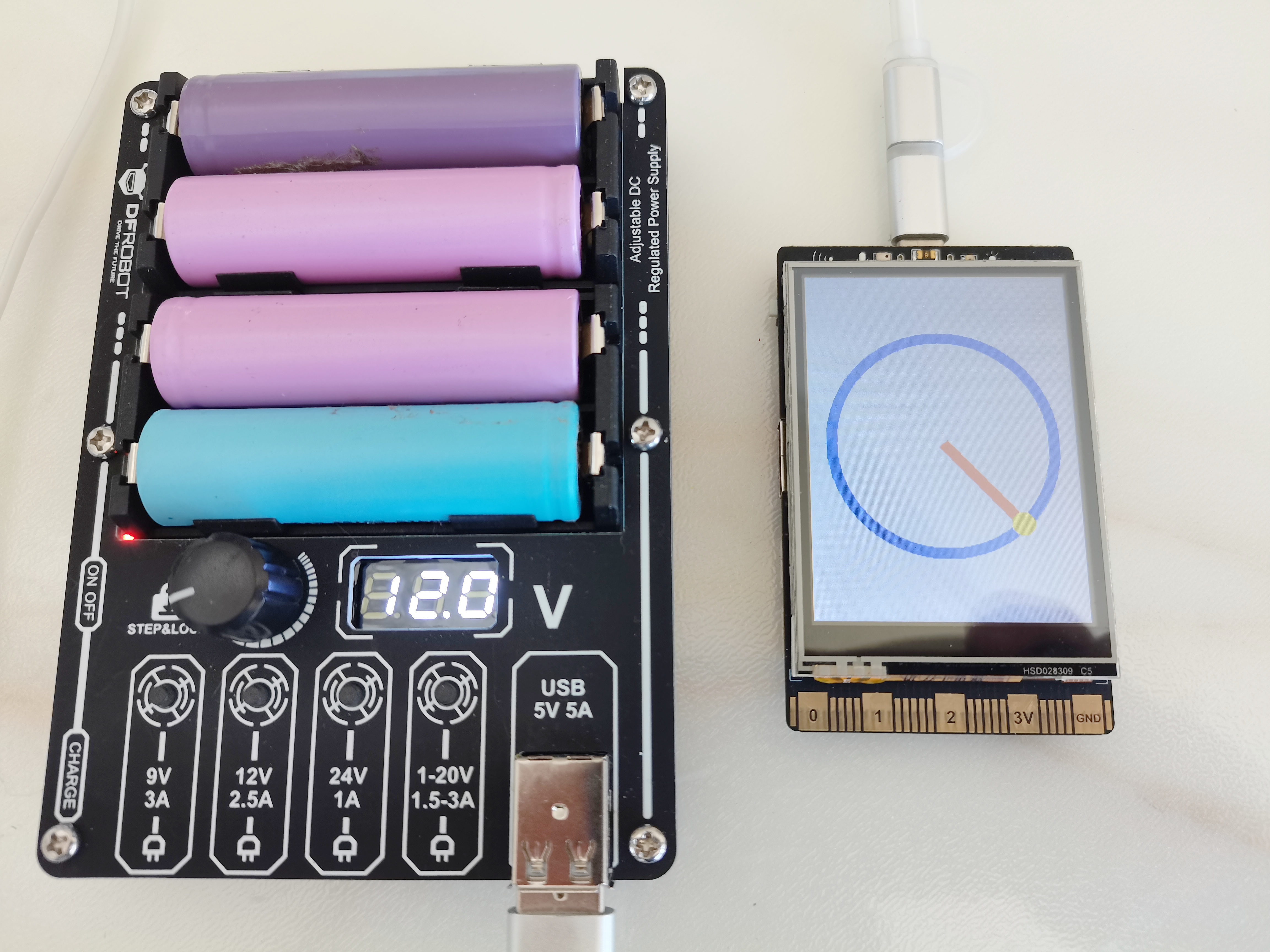行空板——Micro:bit——加速度计计算倾斜方位图1