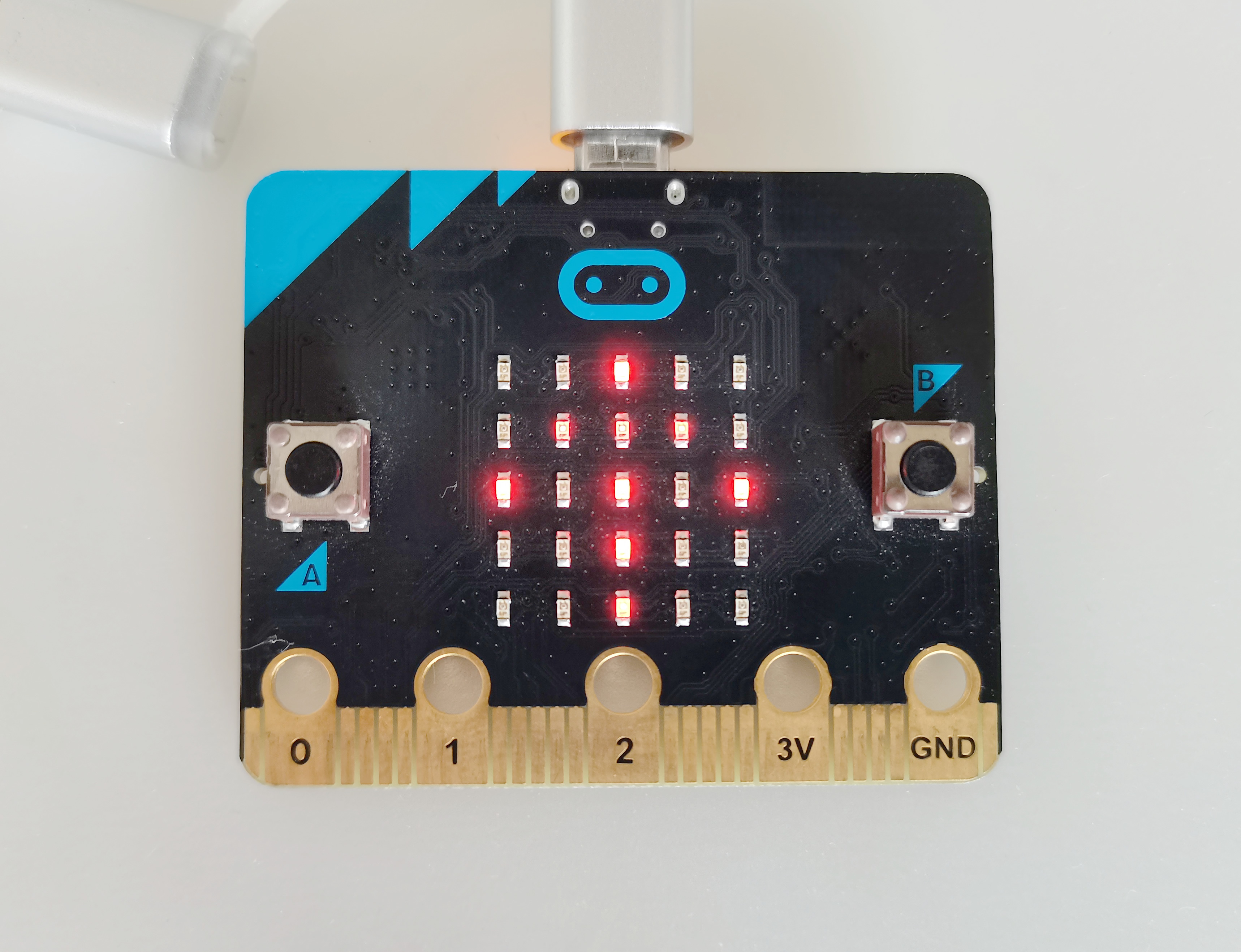 Mind+Micro:bit——声控灯 指北针  测物高仪图9