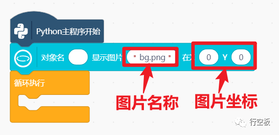 【行空板图形化Python入门教程】第03课：西游记舞台剧图12