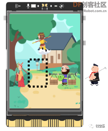 【行空板图形化Python入门教程】第03课：西游记舞台剧图40