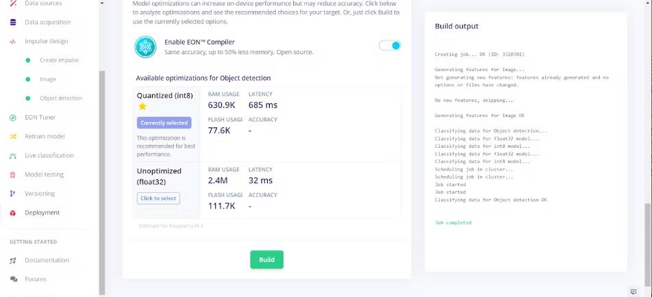 AI驱动的牙模分类器—基于Edge Impulse平台图57
