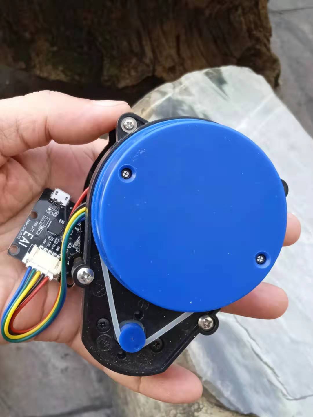 【Arduino】168种传感器系列实验（221）---360°激光雷达模块图2