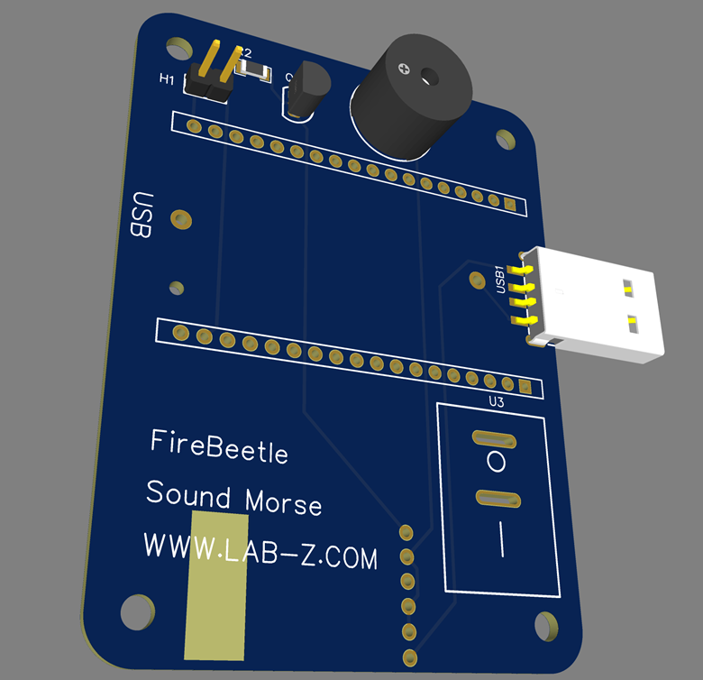 FireBeetle 声音摩尔斯图5