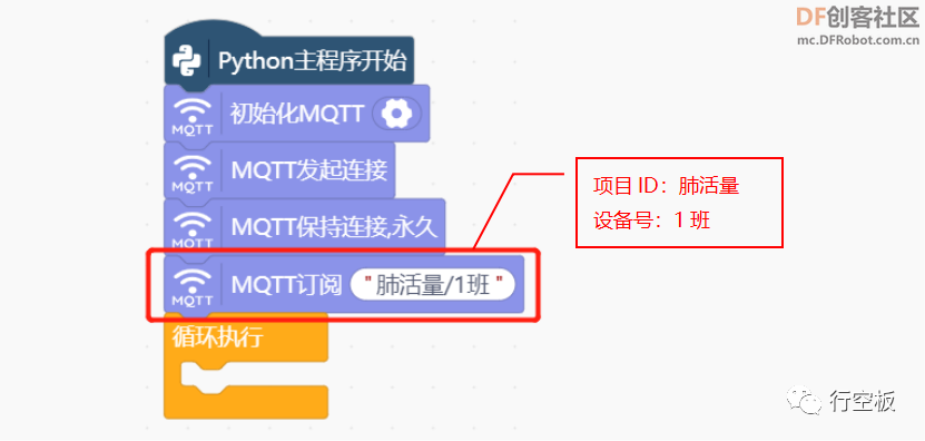 【行空板图形化Python入门教程】第11课：IoT数据助手图11