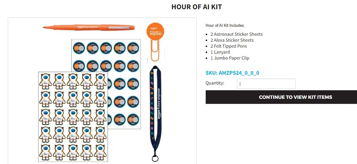 【Hour of AI】哈哈太逗了，我居然真的收到美国寄来的swag pack图6