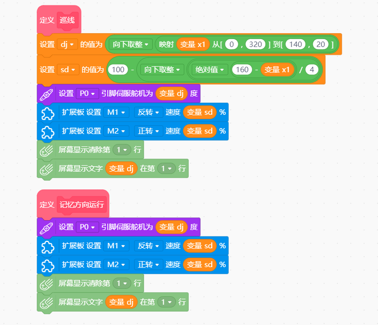 四轮方向舵小车视觉巡线的尝试-2图6