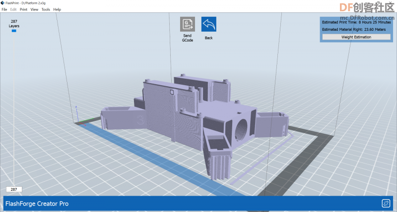 3D 打印的树莓派蜘蛛机器人图6