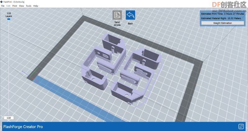 3D 打印的树莓派蜘蛛机器人图7