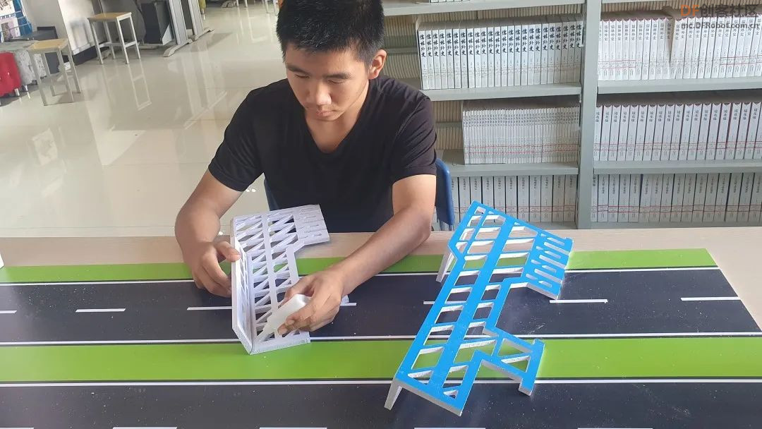 【比赛优秀作品】​中国酒泉卫星发射中心火箭转运模型图22