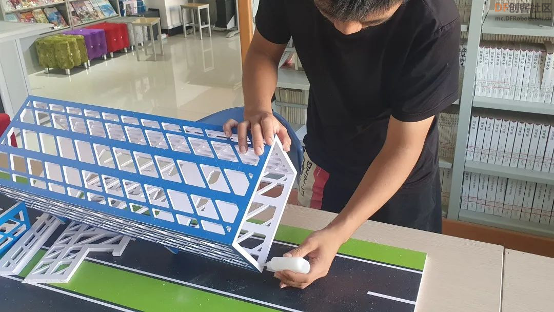 【比赛优秀作品】​中国酒泉卫星发射中心火箭转运模型图23