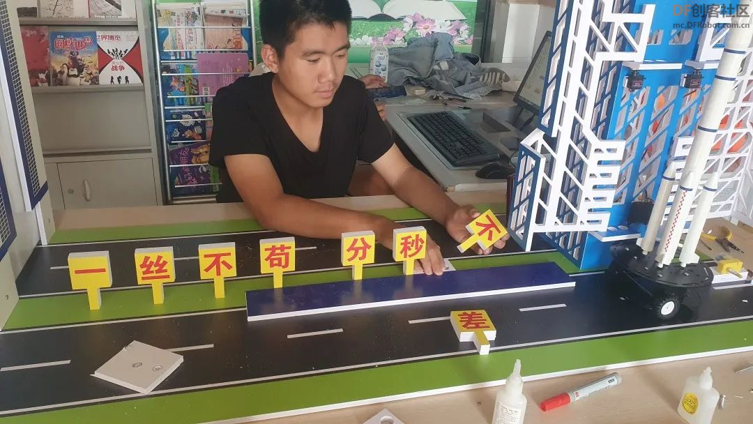 【比赛优秀作品】​中国酒泉卫星发射中心火箭转运模型图30