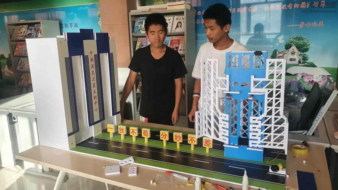 【比赛优秀作品】​中国酒泉卫星发射中心火箭转运模型图31
