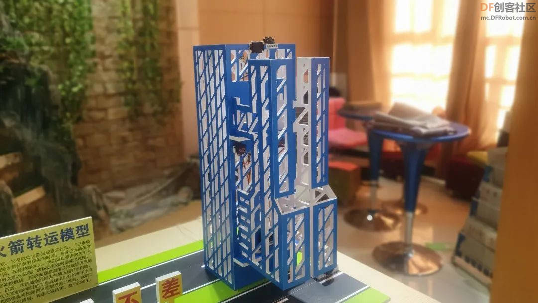【比赛优秀作品】​中国酒泉卫星发射中心火箭转运模型图38