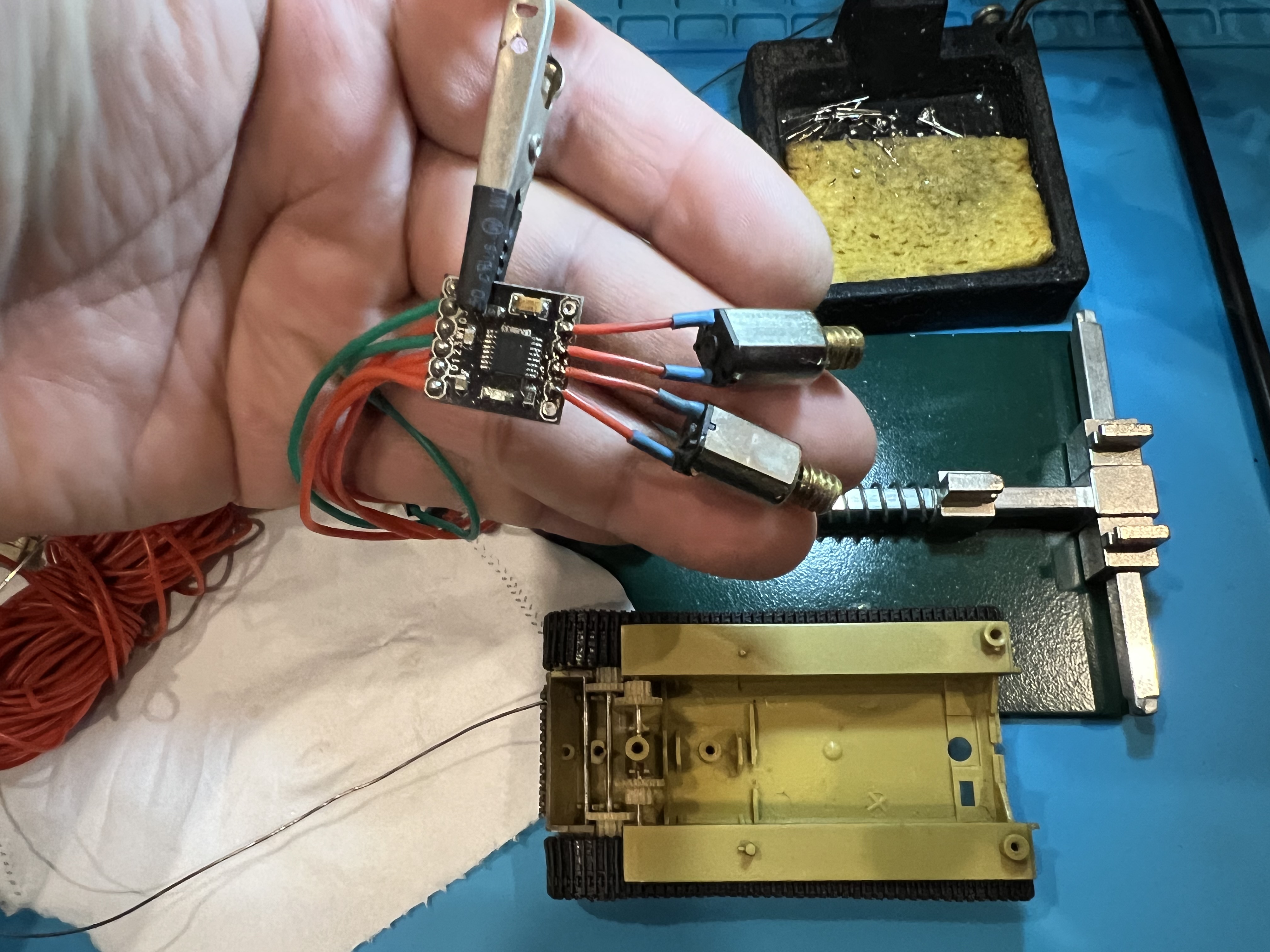 【Beetle ESP32-C3】迷你坦克项目进展图3