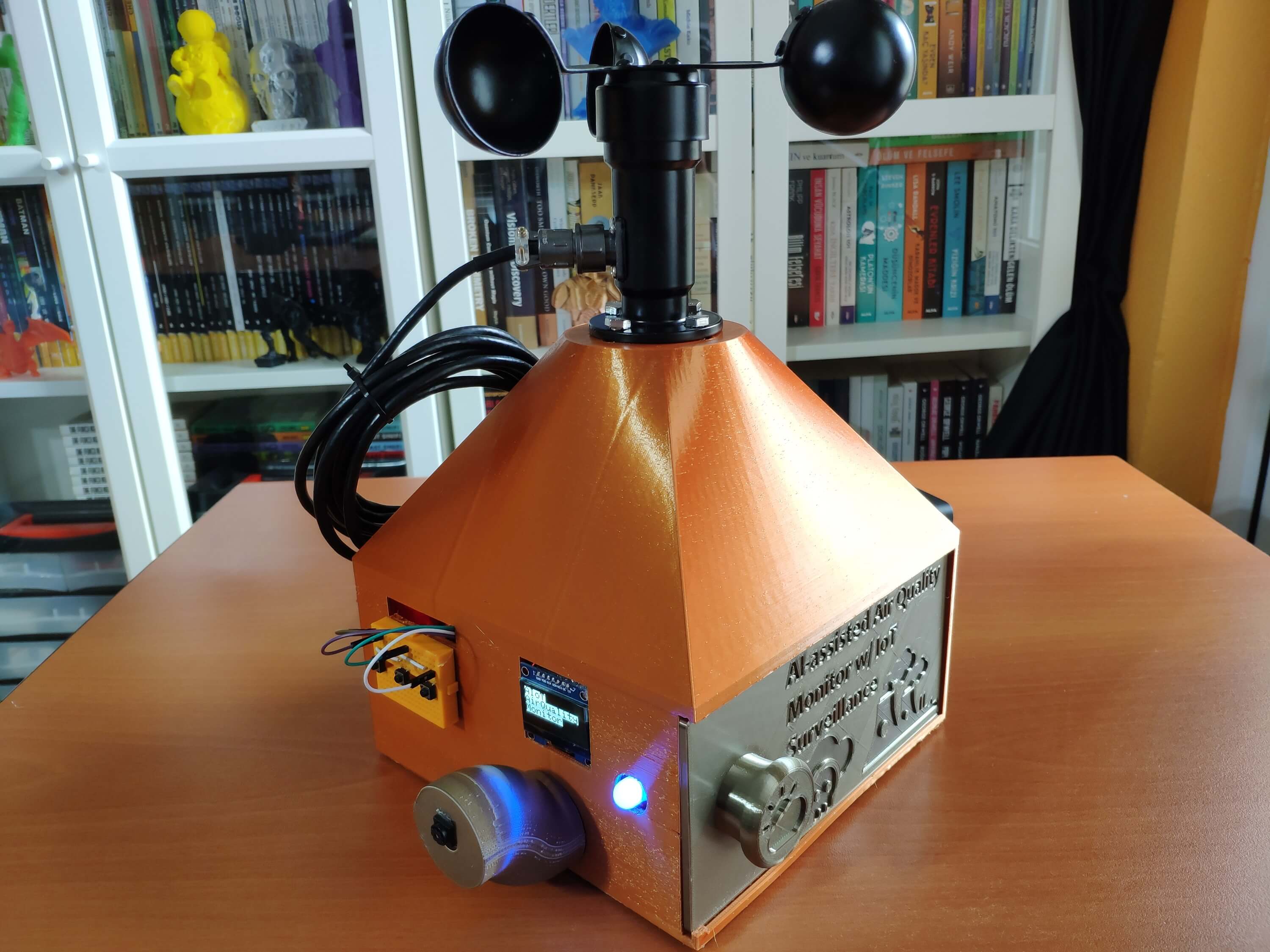 用FireBeetle ESP32来制作一个人工智能辅助空气质量监测器图3