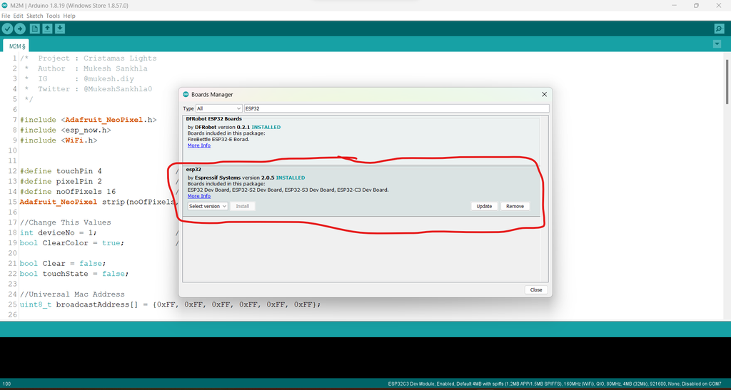 用Beetle ESP32-C3做一个彩虹灯图29