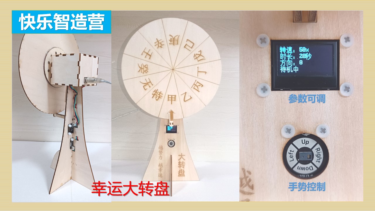 快乐智造营 | 18 幸运大转盘图1