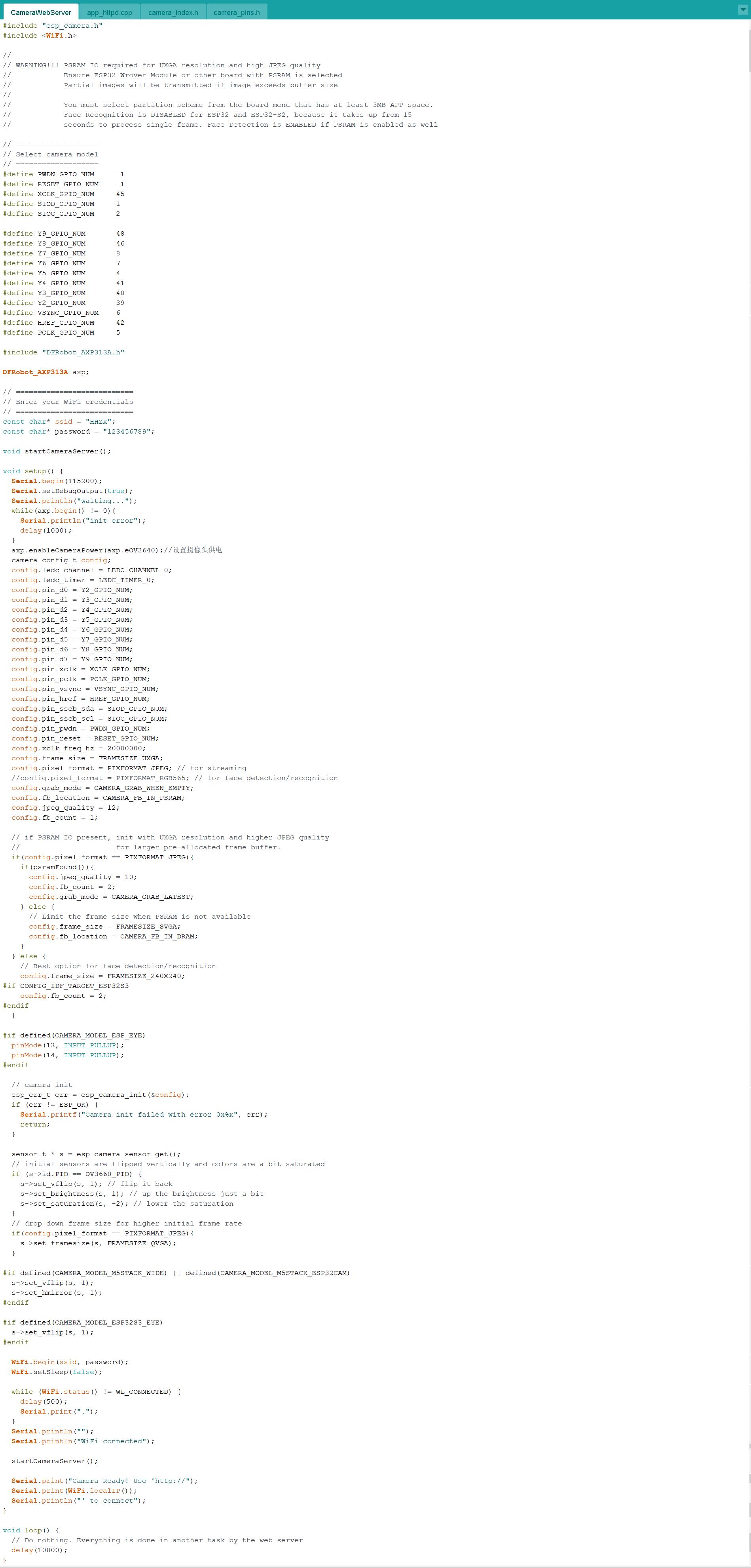 FireBeetle 2 ESP32-S3助力校园隐蔽空间可视化预警系统图6
