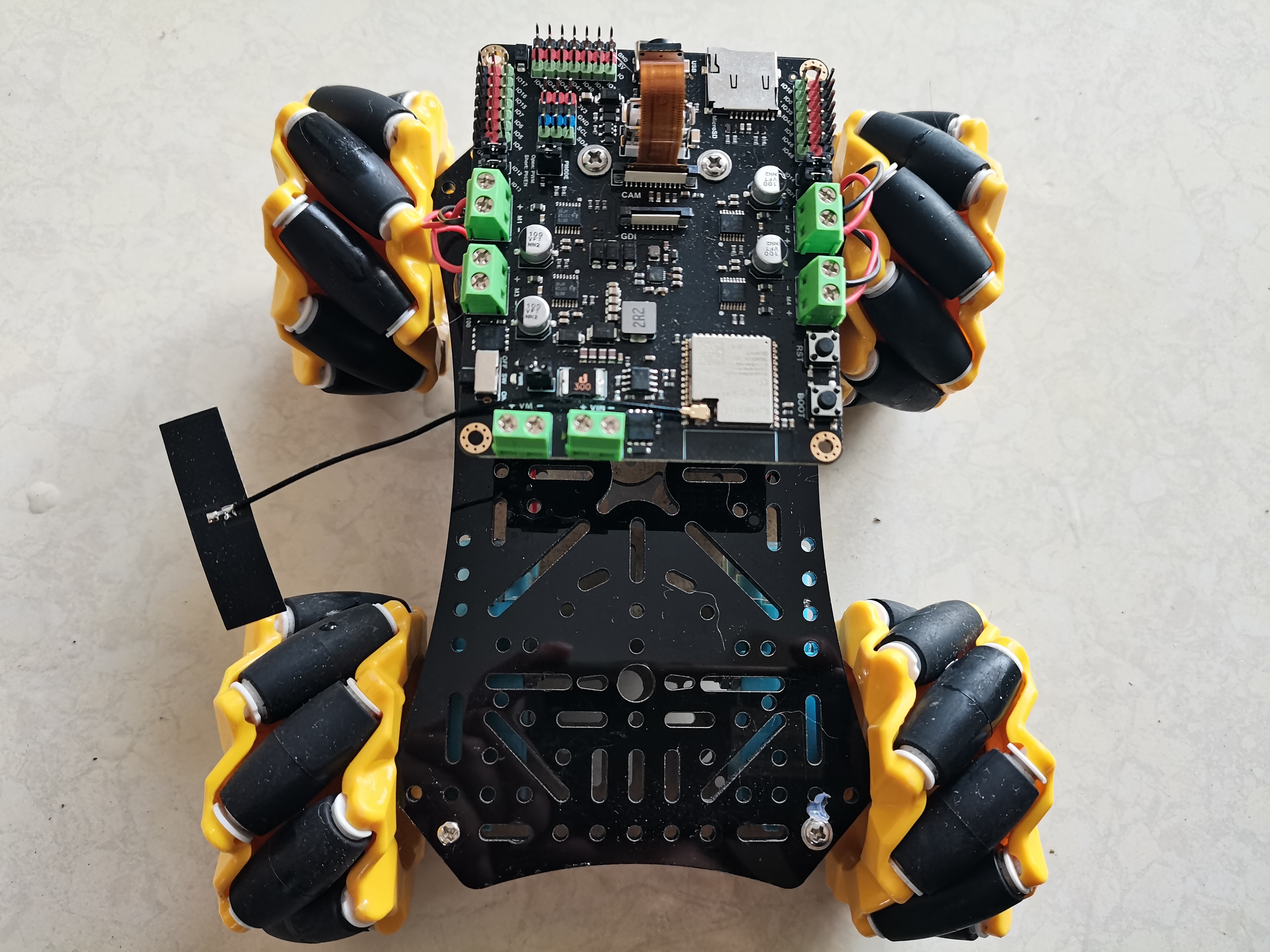 ESP32 麦克纳姆轮 视频车图6