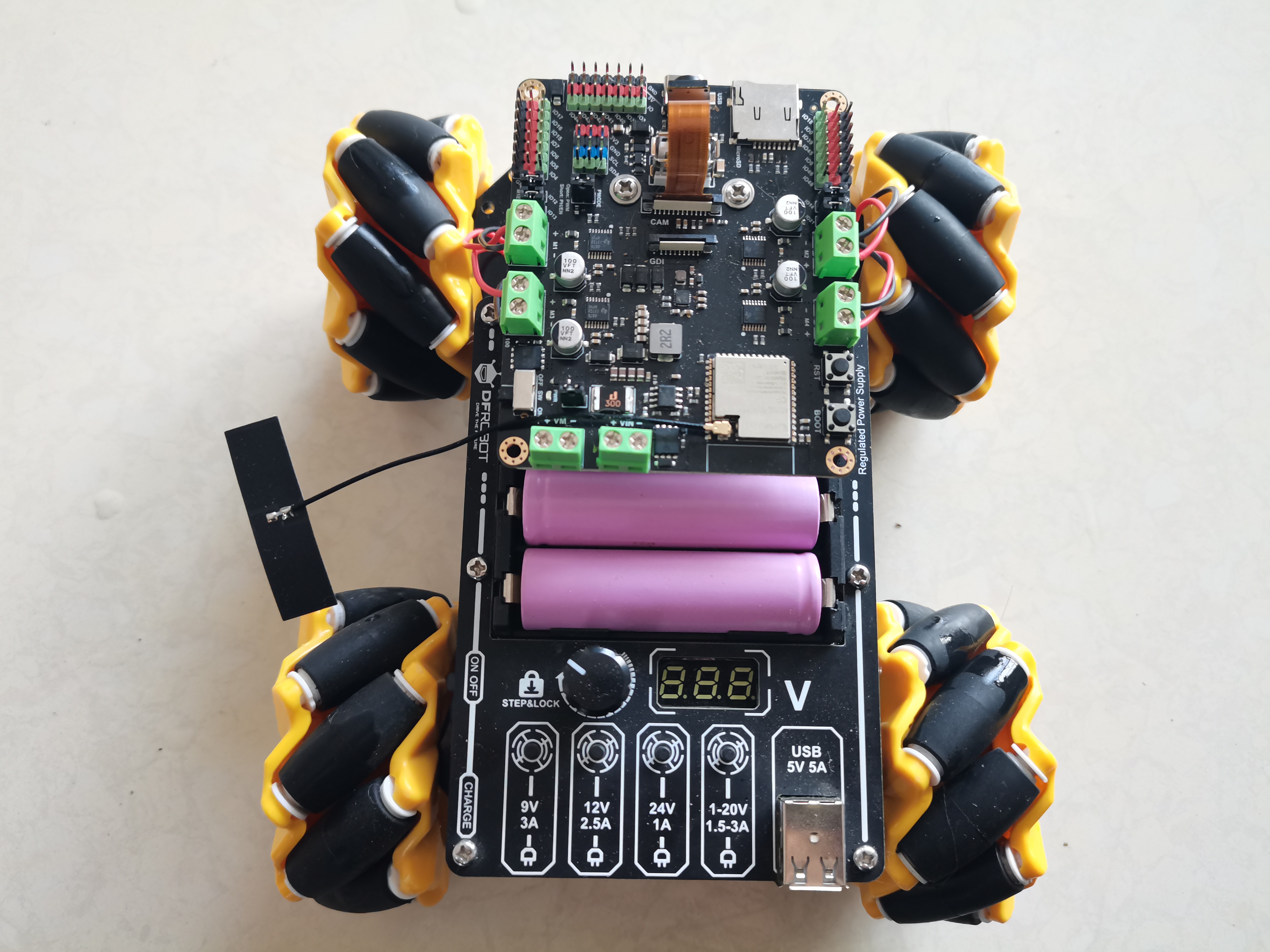 ESP32 麦克纳姆轮 视频车图7