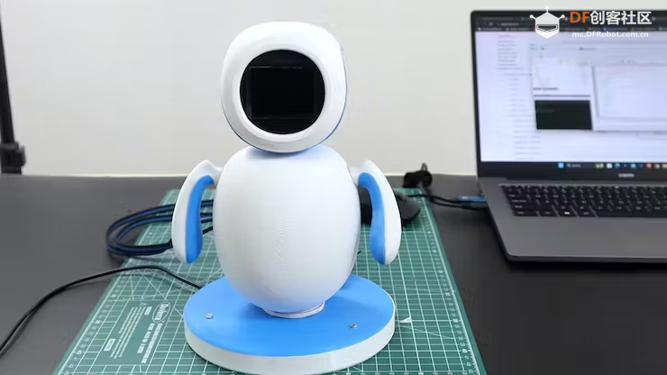 Emo：基于树莓派 4B DIY 能笑会动的桌面机器人图32
