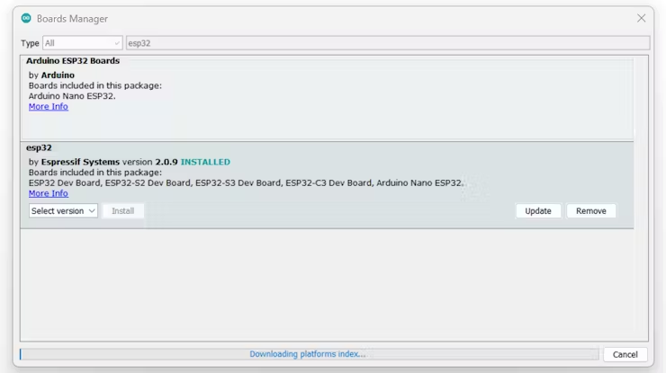 如何使用 Node-RED和Raspberry Pi树莓派MQTT控制ESP32上的LED图8