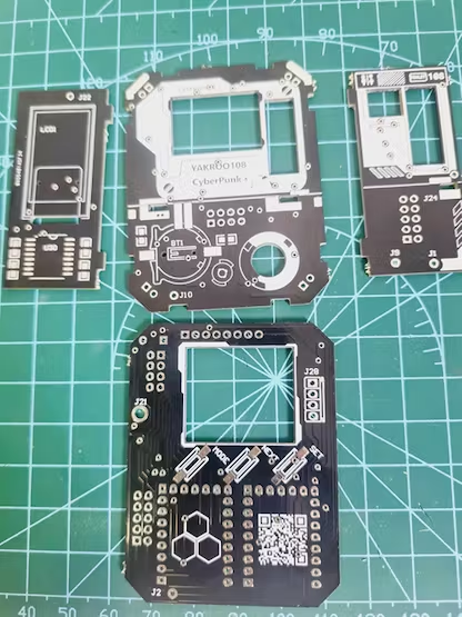 制作一款配有液晶时钟的LED赛博风智能家居模型图9