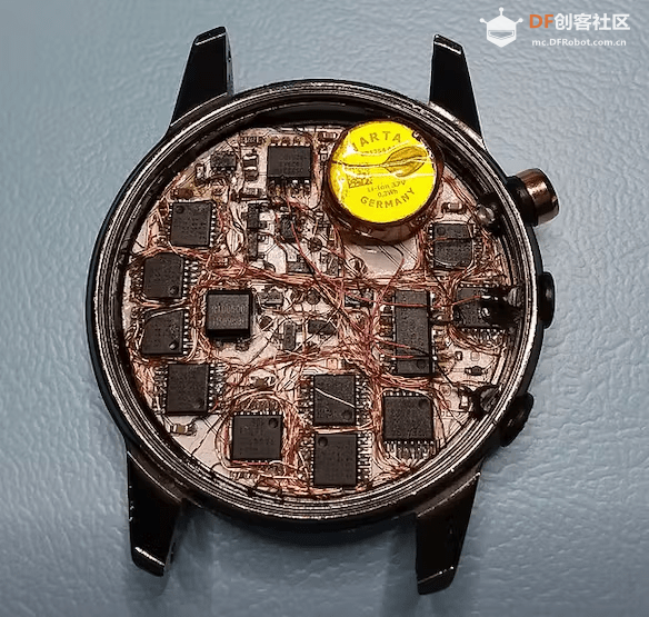彩色电子纸天气站、LED模拟指针手表、Arduino动力沙桌｜DF...图6