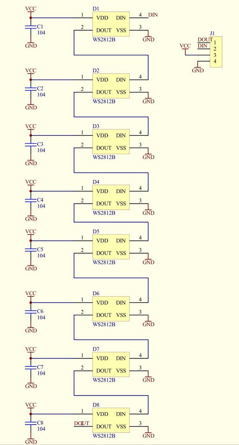 【花雕动手做】ASRPRO语音识别（36）--流光溢彩和随机WS2812灯图3
