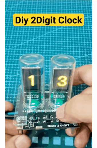 制作2位辉光管液晶时钟图14