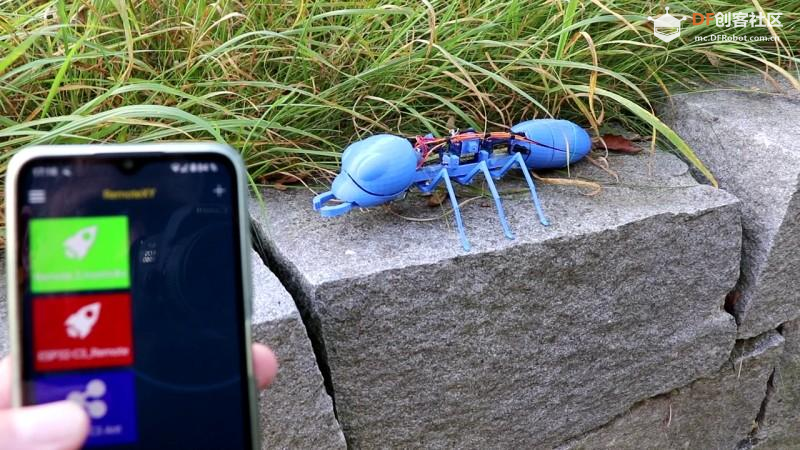基于 ESP32 做的三舵机机械蚂蚁图24