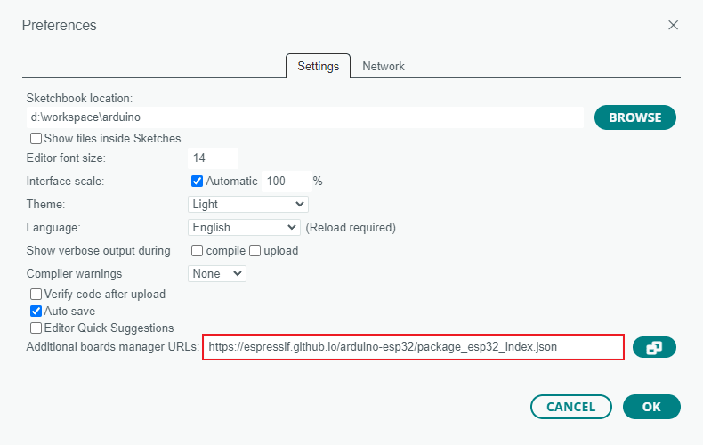 使用Arduino IDE 2.0开发ESP32摄像头模块图3
