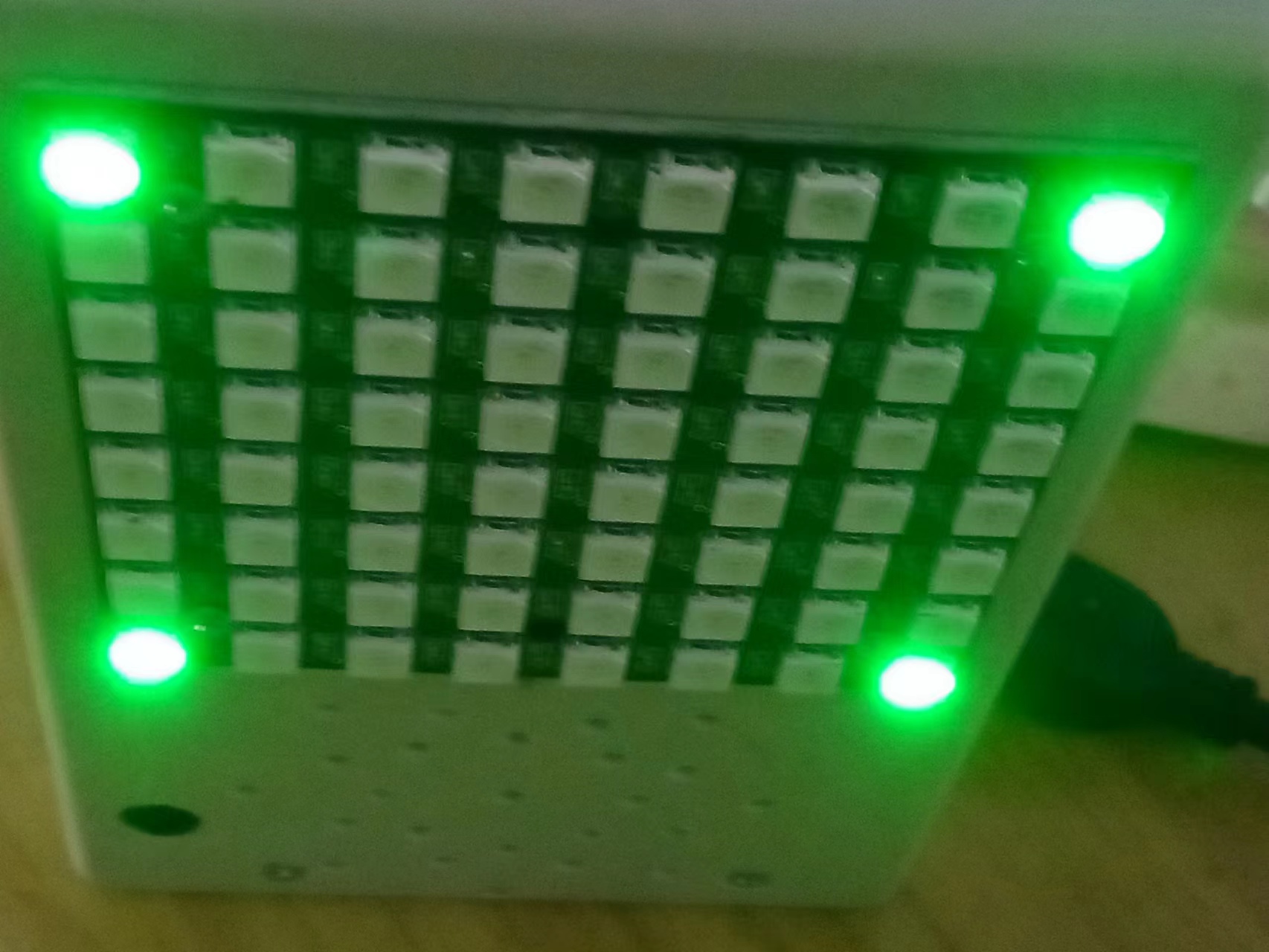 【花雕动手做】ASRPRO语音识别（70）---四点绿WS2812彩盒子图11