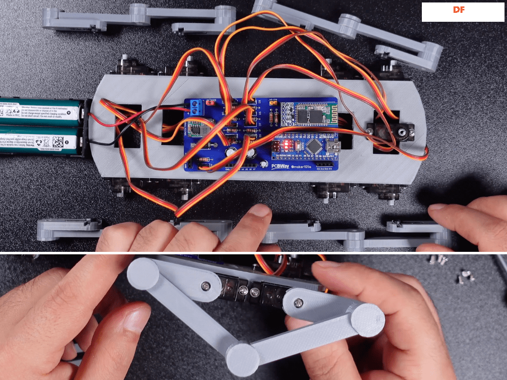 制作一只3D打印的遥控机器狗图16