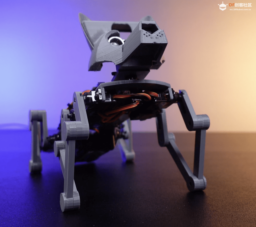 制作一只3D打印的遥控机器狗图27