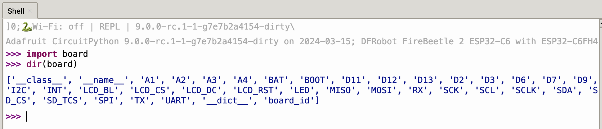 ESP32-C6开发板CircuitPython固件滚烫出炉，欢迎测试图1