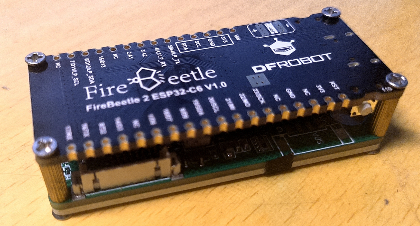 FireBeetle 2 ESP32 C6 试用——使用不同姿势点亮屏幕图5