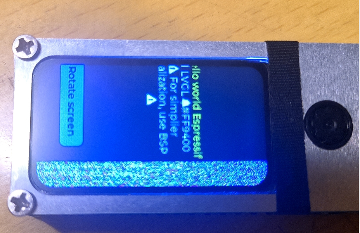 FireBeetle 2 ESP32 C6 试用——使用不同姿势点亮屏幕图9
