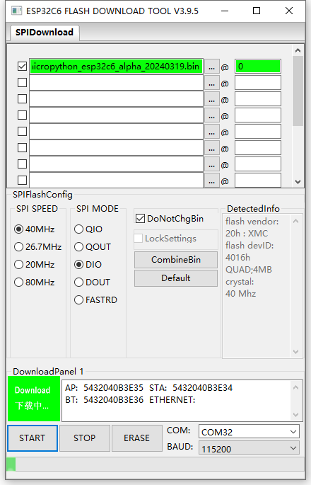 FireBeetle 2 ESP32 C6 试用——使用不同姿势点亮屏幕图11