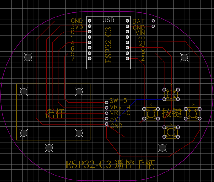 Esp32-c6与Esp32-c3自制ESP-NOW 遥控车图4