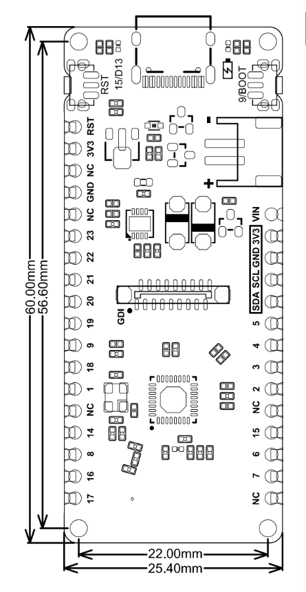 Beetle ESP32 C6 初步探入，点灯图1
